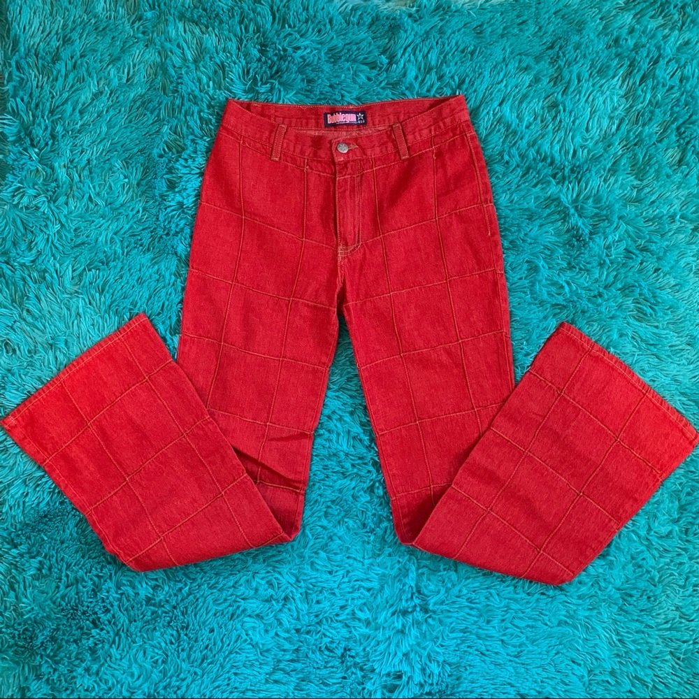 Vintage Bubblegum flare/bell bottoms